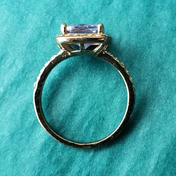 2/10$ Purple square ring - Picture 5 of 7